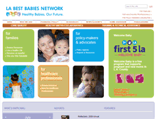 Tablet Screenshot of labestbabies.org
